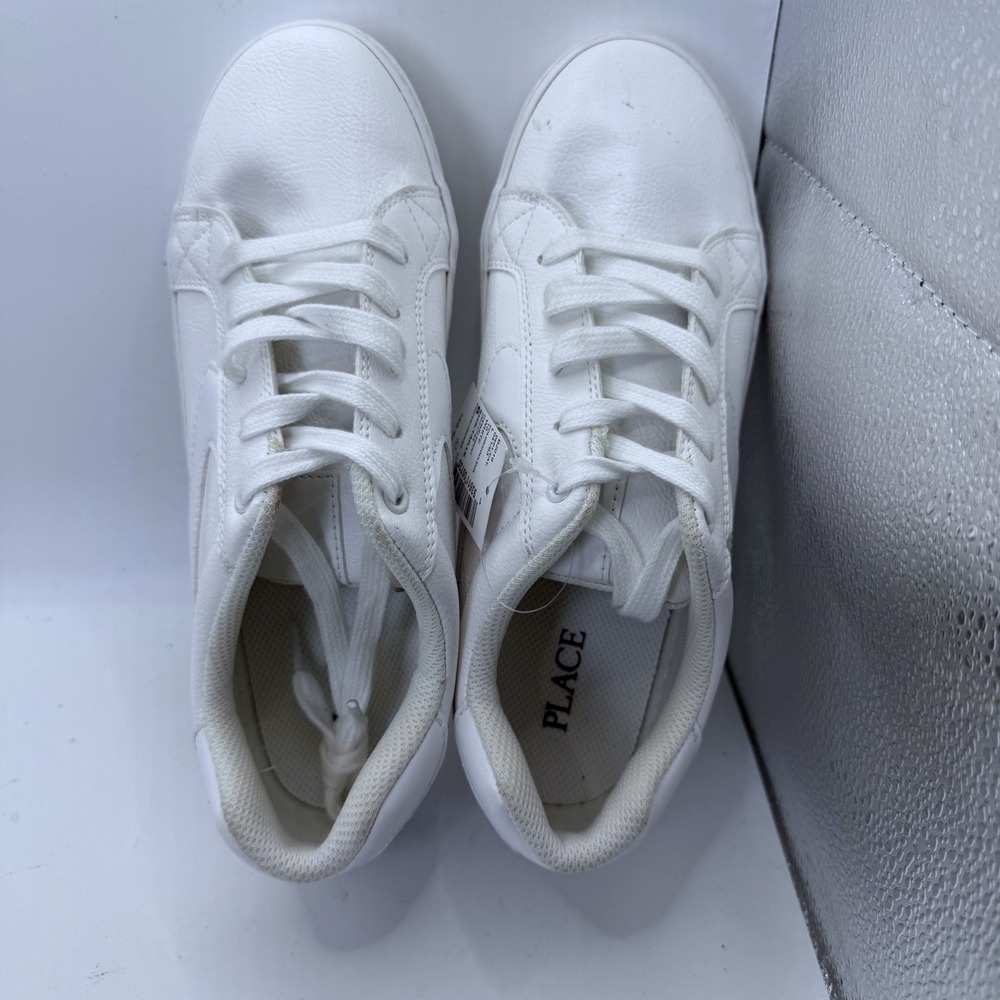 The Children's Place Sneakers White Casual Everyday Shoes Size 6 - Picture 15 of 16